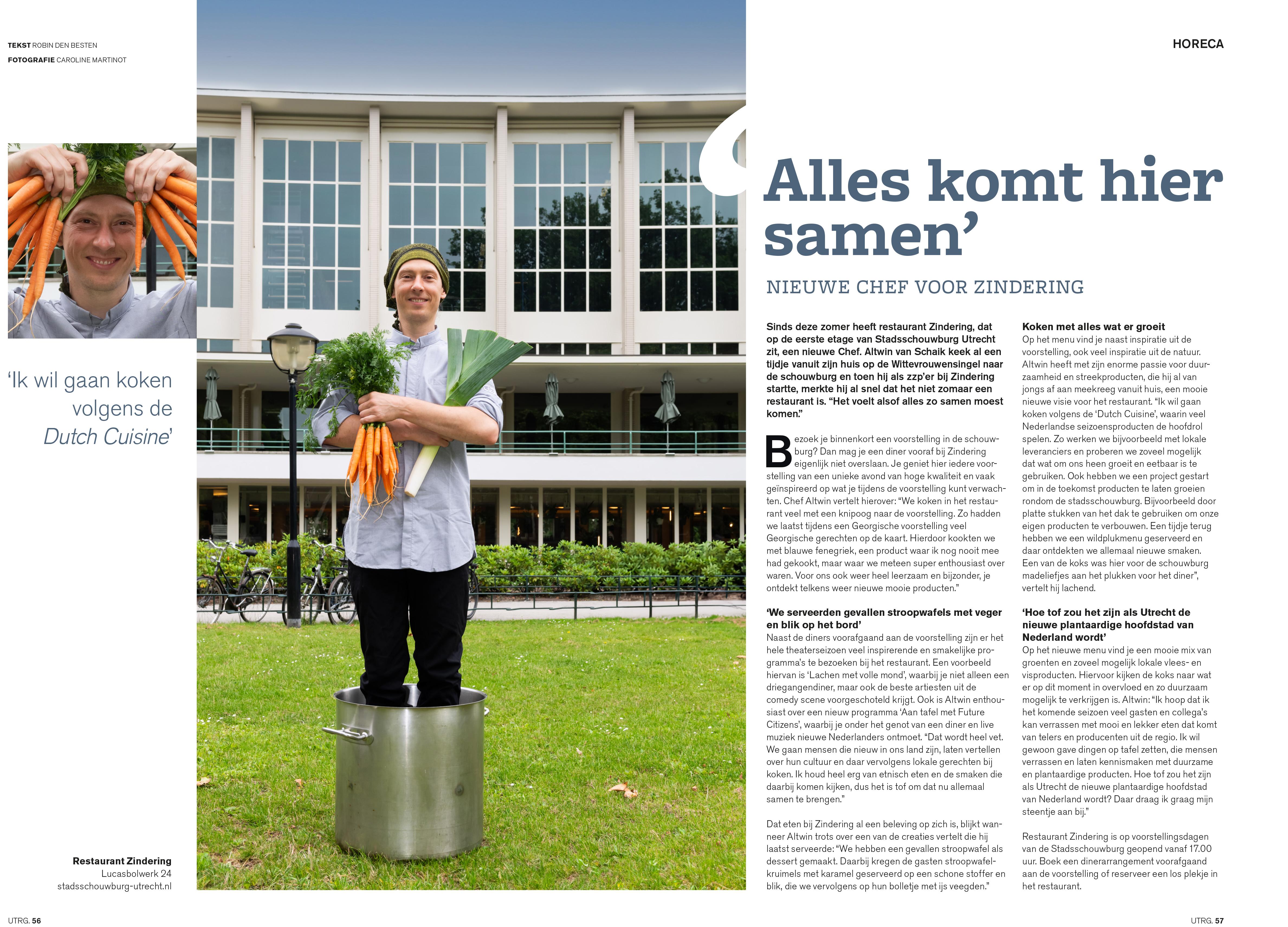 Artikel Altwin van Schaik UTRG magazine